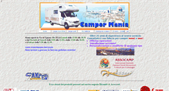 Desktop Screenshot of campermania.it