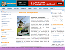 Tablet Screenshot of campermania.net
